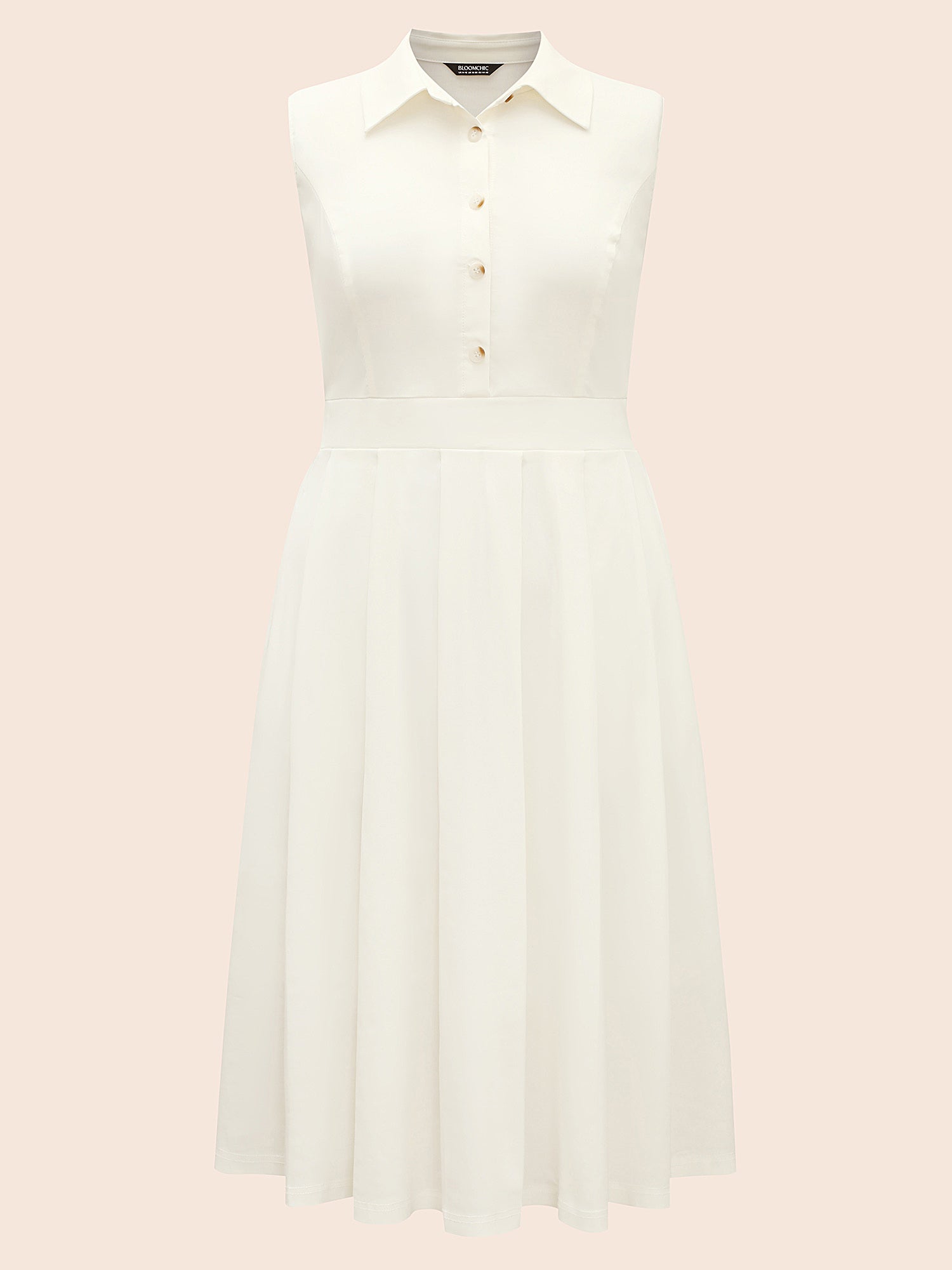 Stretch Woven Midfielder Midi Dress