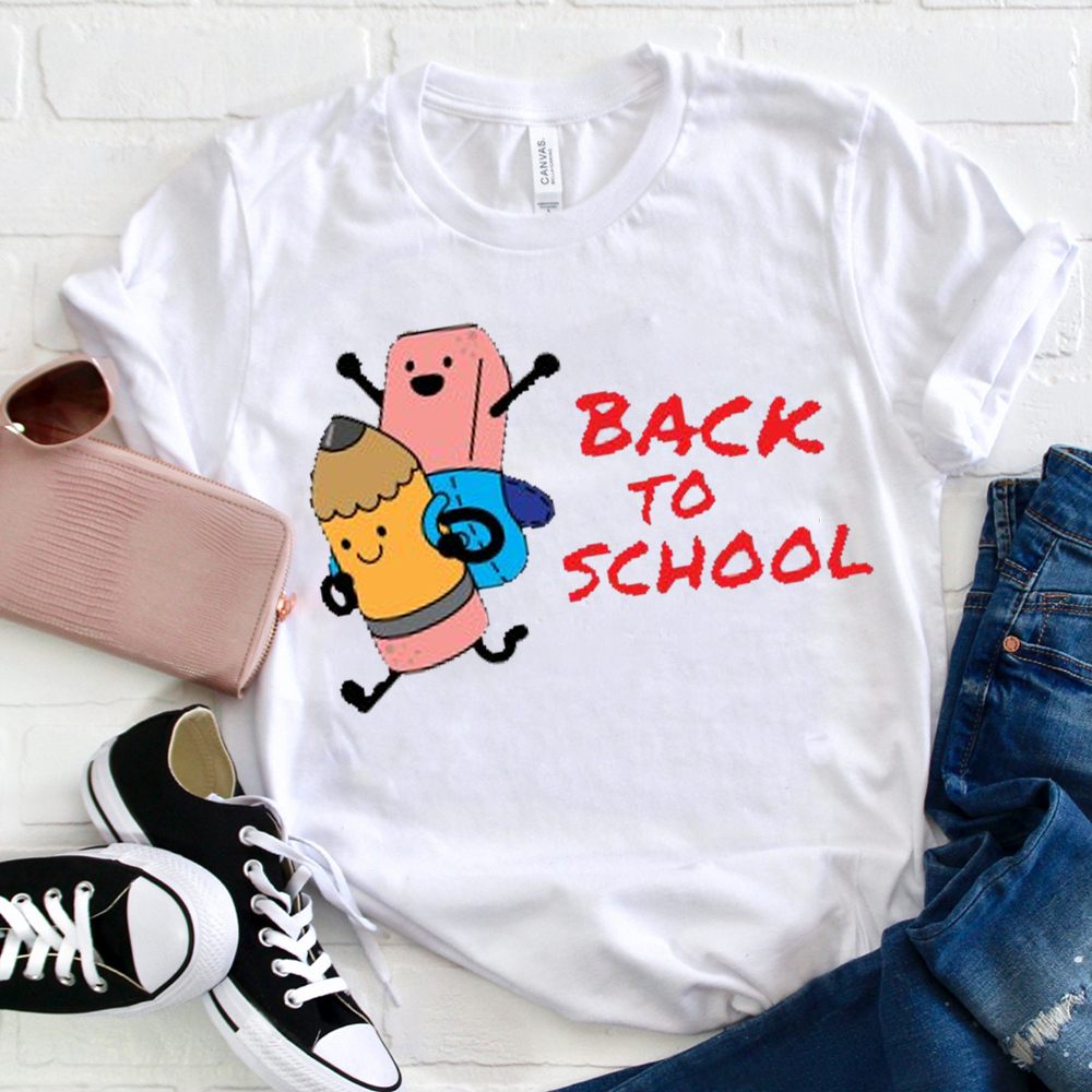 Back To School Pencil Eraser  T-Shirt