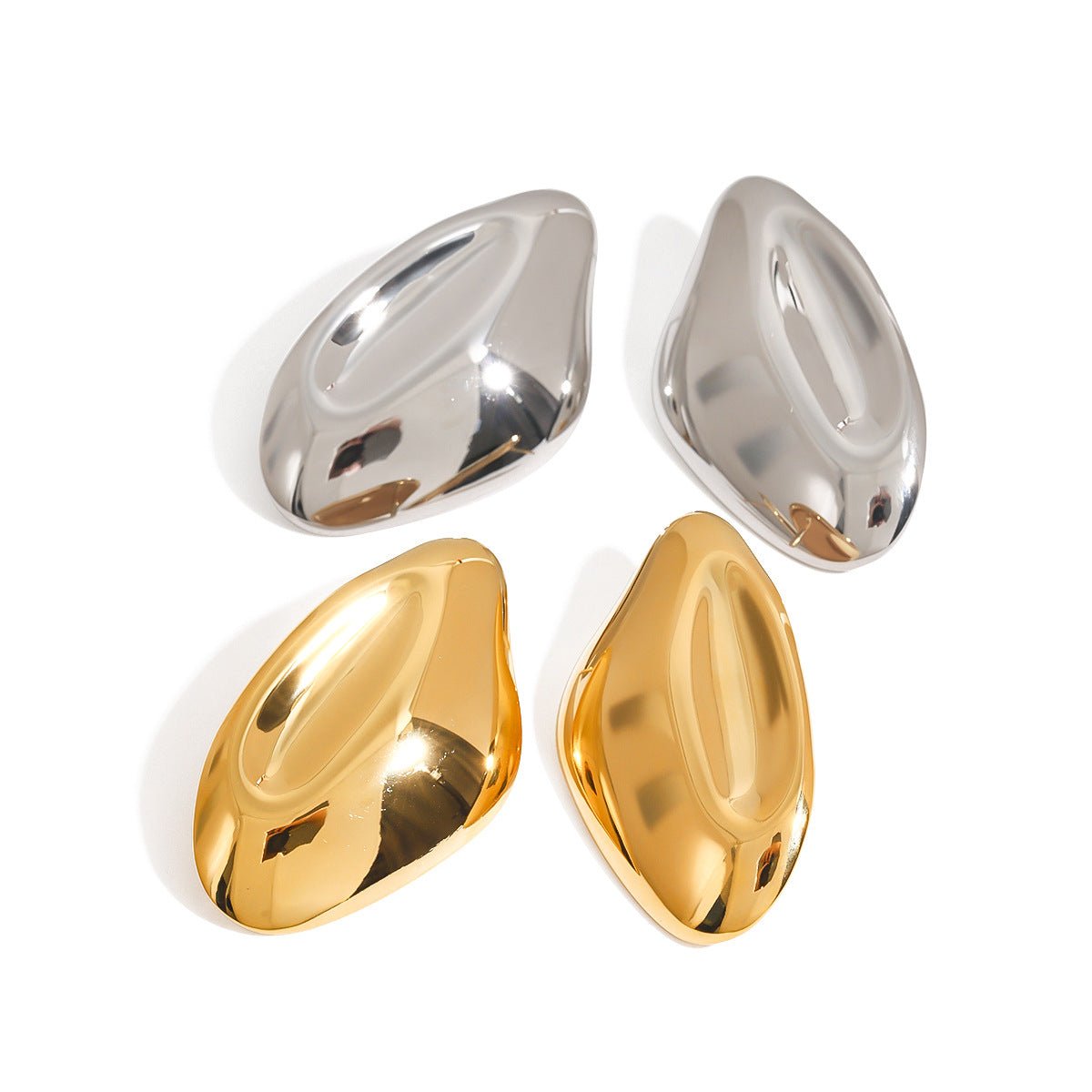 Geometric Titanium Steel Earrings Earrings Stainless Steel Earrings