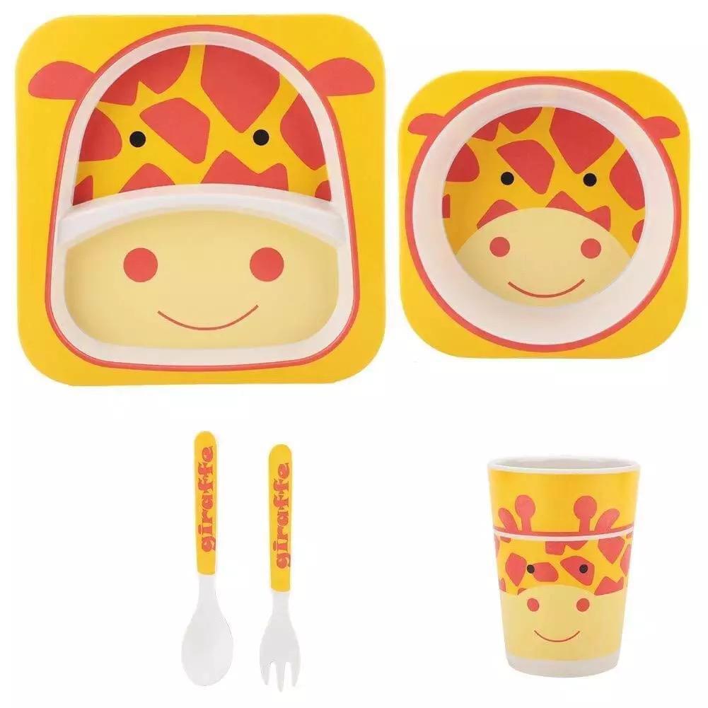 KIDS 5IN1 MELAMINE TABLEWARE SET