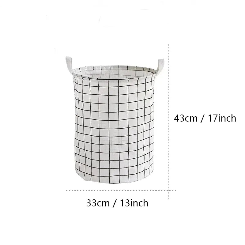 OXFORD FOLDABLE LAUNDRY BASKET