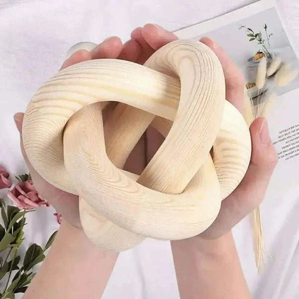 Boho Style Wooden Decorative Ornament