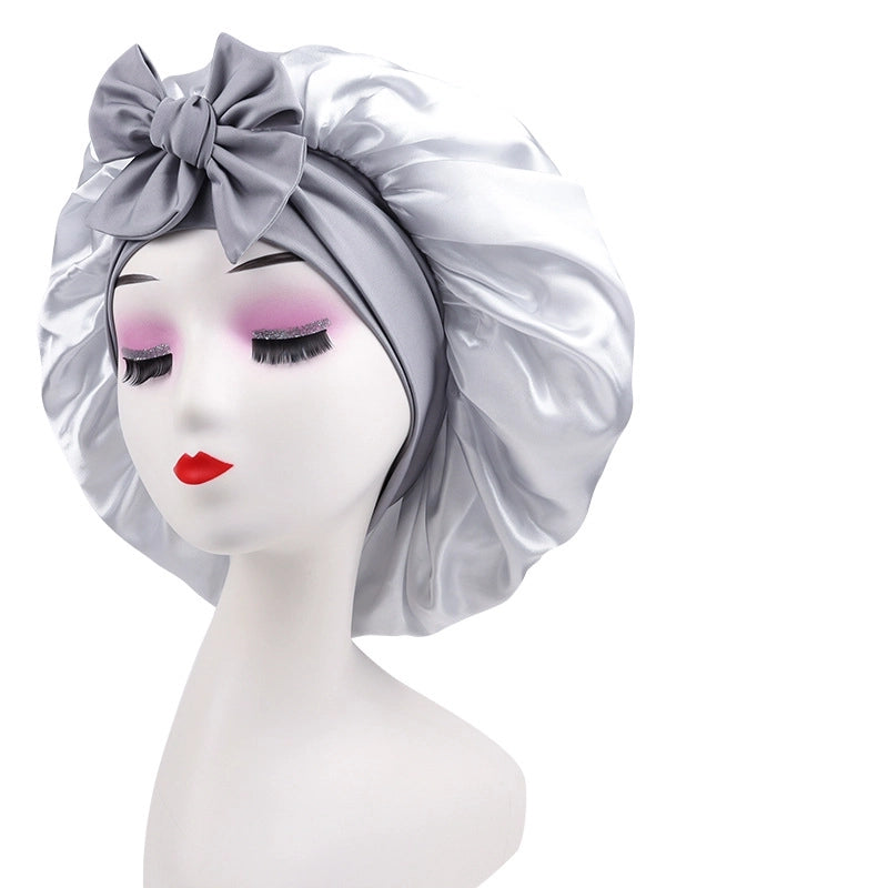 2 Pieces Women's Solid Color Solid Color Eaveless Hair Cap
