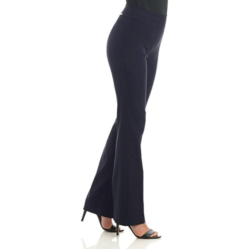 Women's Comfort Bootcut Pant With Pressed Leg Crease