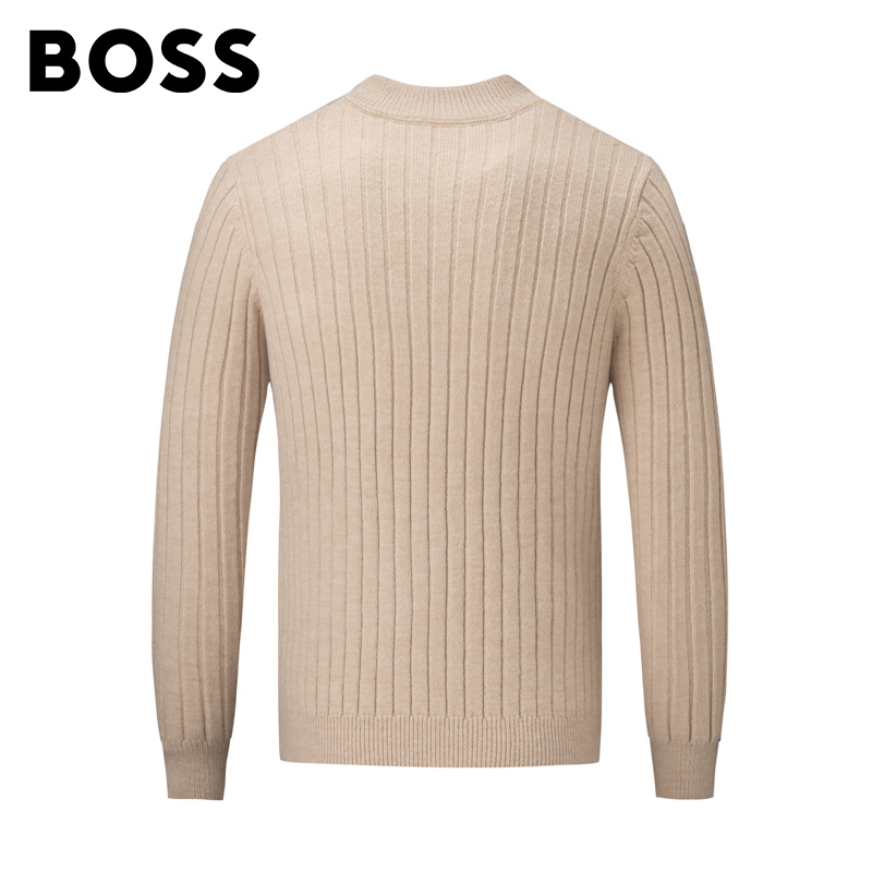 BOSS Men-s Turtleneck Thermal Sweater