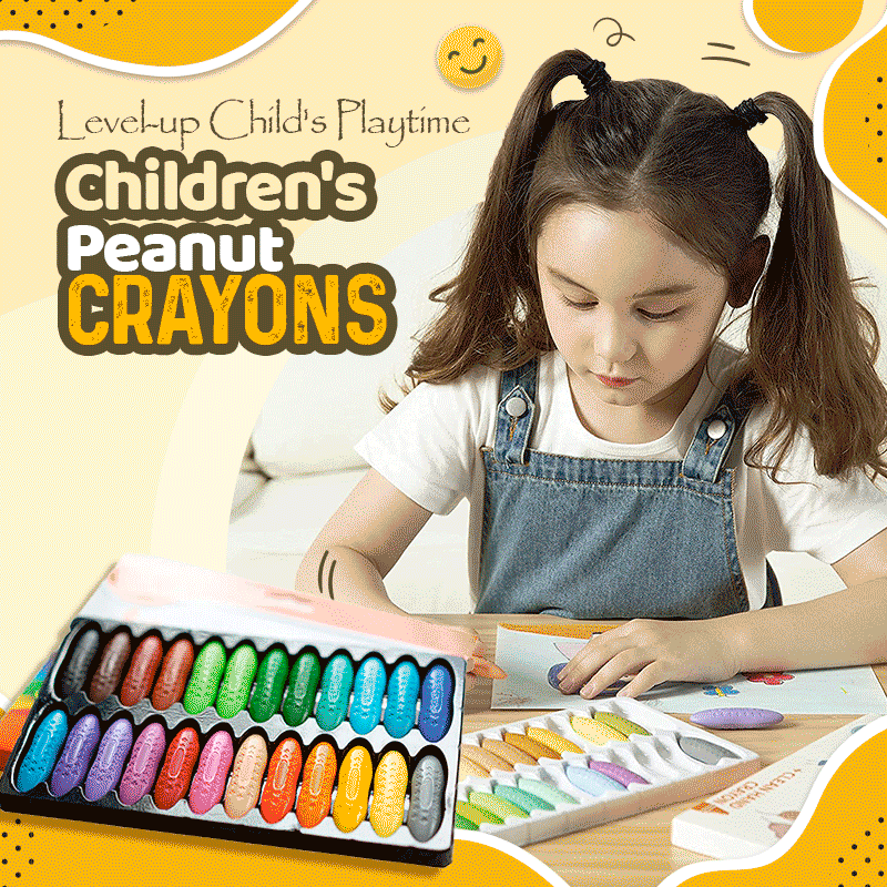 Children's Peanut Crayons🎁New Year 2023 Sale🎁