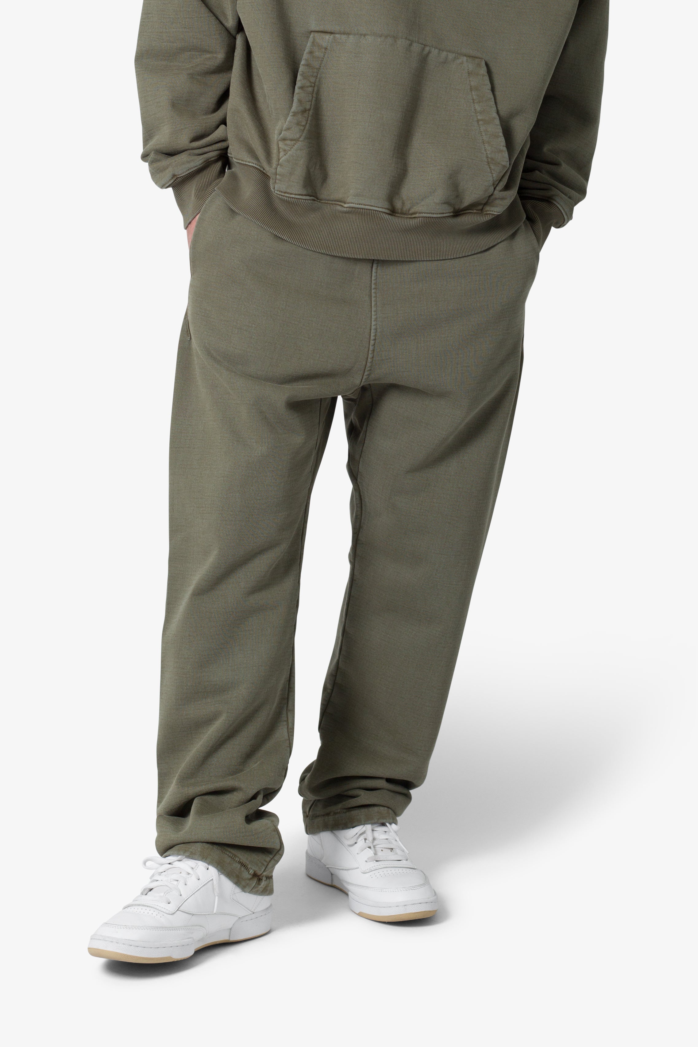 Heavy Relaxed Every Day Sweatpants - Washed Olive