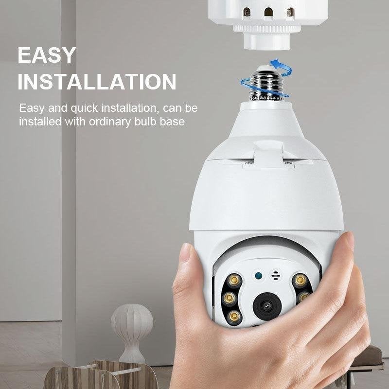 Wireless Wifi Light Bulb Camera Security Camera🔥
