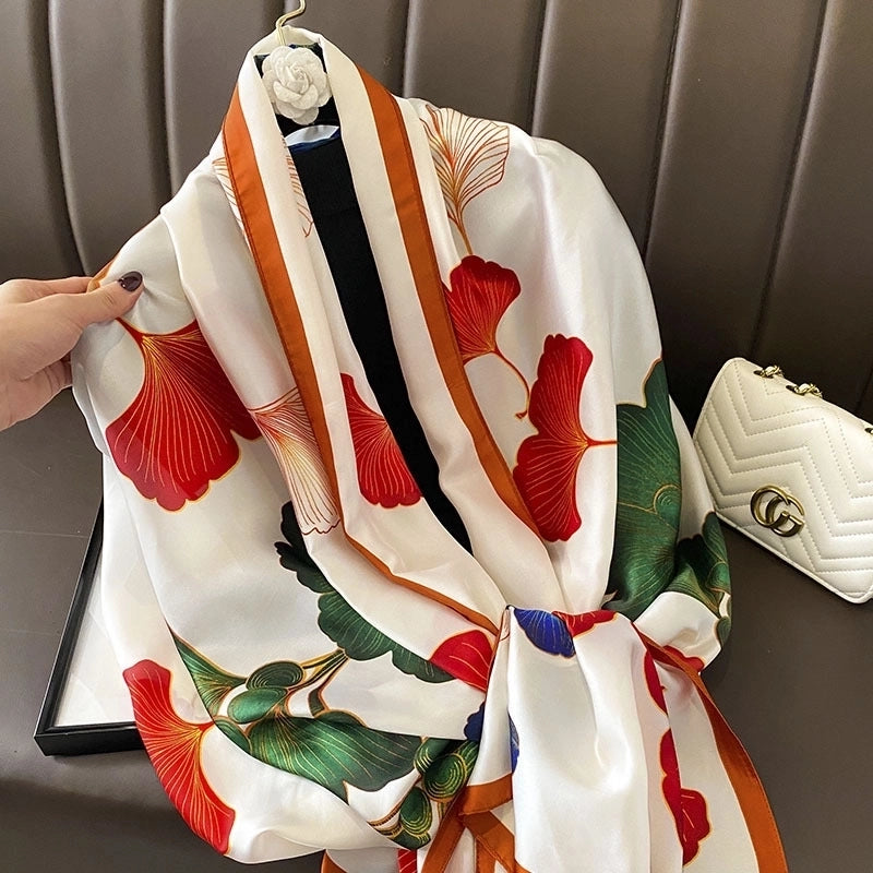 Fashion Silk Scarf (707 Main Color) Nhcj0164-707 Main Color
