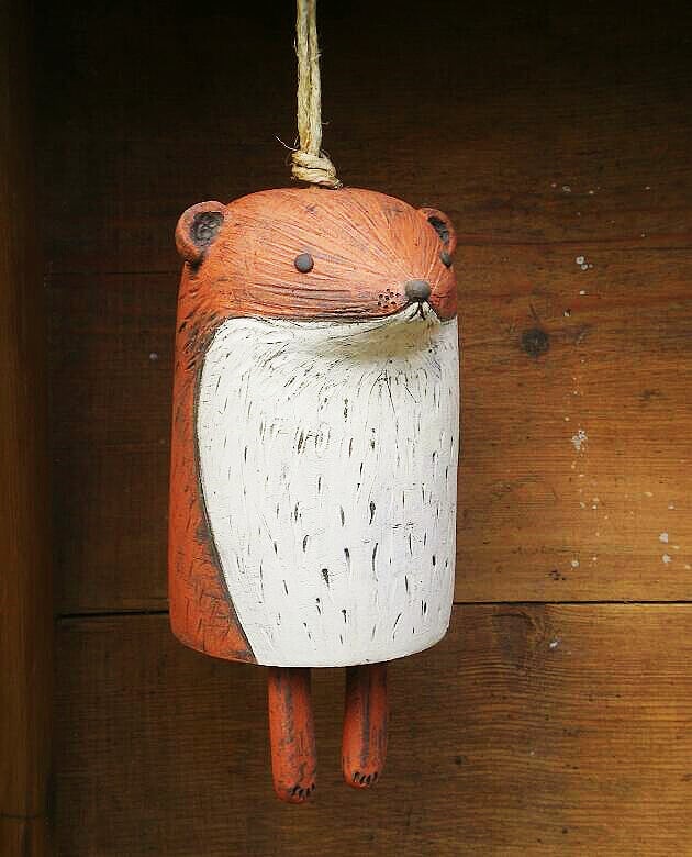 Beautiful Rustic Animal Wind Chimes .Boho Handmade Garden Decor Gift