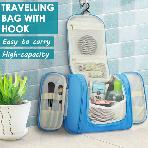 Portable Cosmetic Makeup Toiletry Travel Hanging Organizer Storage Bag