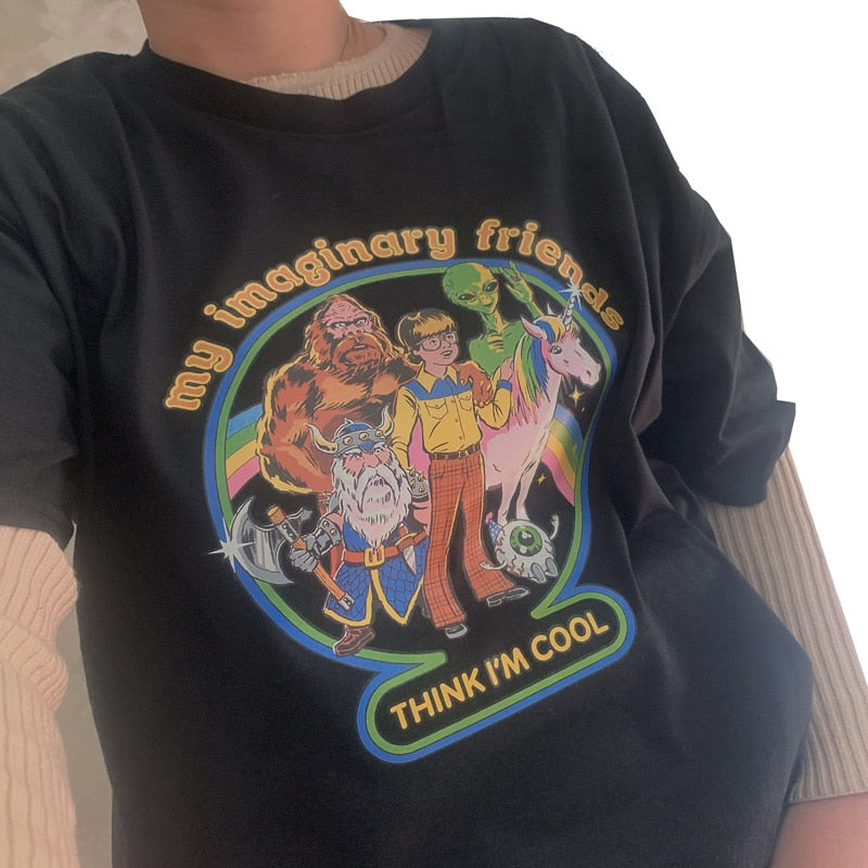 My Imaginary Friends Think I'm Cool Tee