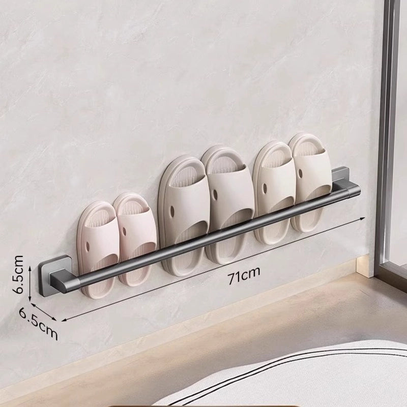 Casual Solid Color ABS Bathroom Racks