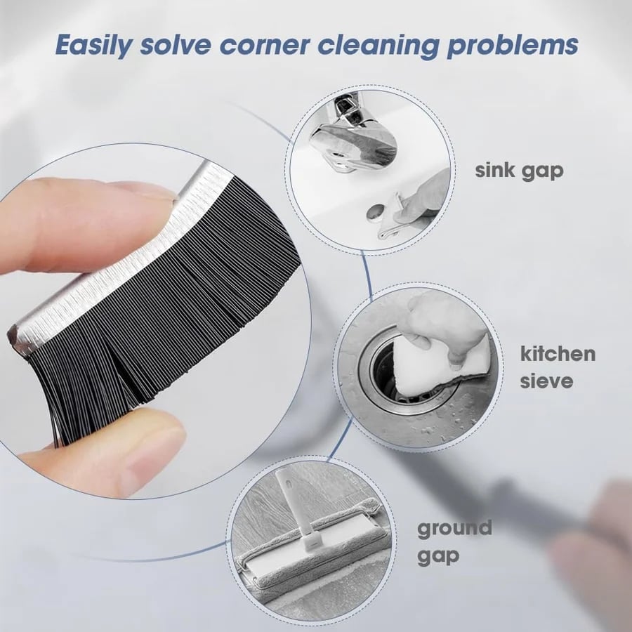 Last Day Special - Buy 2 Get 2 Free🔥Hard-Bristled Crevice Cleaning Brush