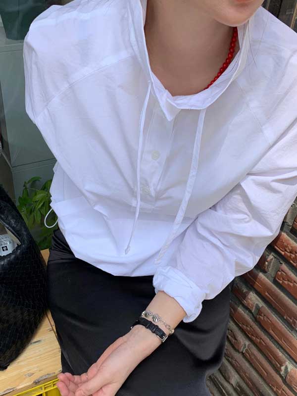 Long Sleeves Loose Drawstring Pockets Striped Sun Protection Stand Collar Outerwear Sweatshirt Tops