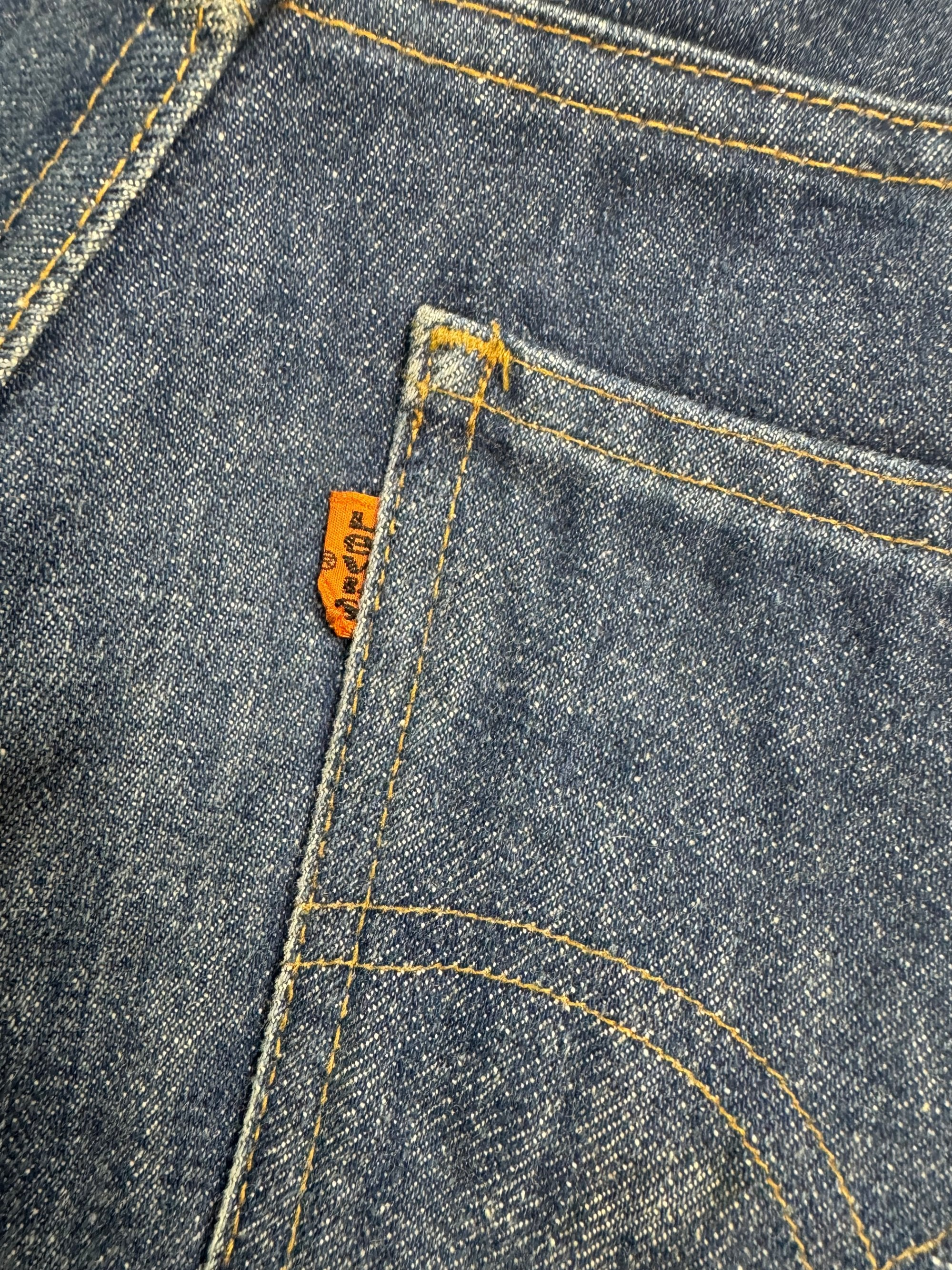 80's Levi Denim Frayed Cutoff Shorts