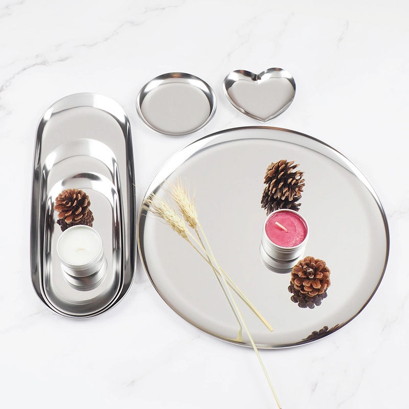 Fashion Solid Color Stainless Steel Tableware 1 Piece
