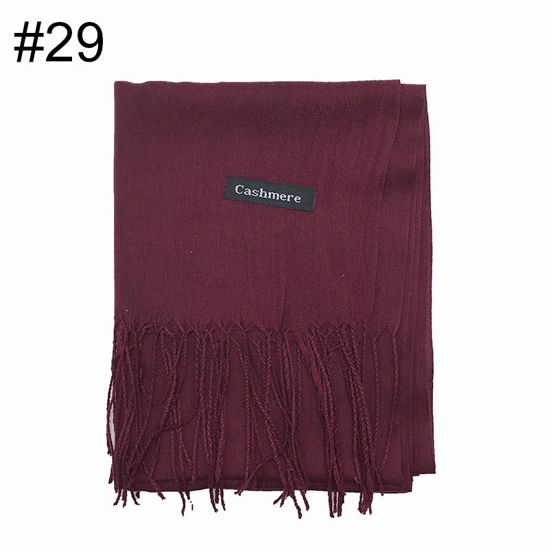 Thin Cotton And Linen National Two Tassel Ladies Scarf Shawl 100g A Generation Of Hair