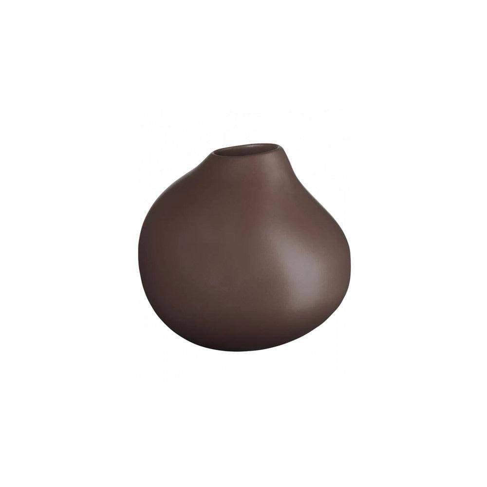 Calabash Vase Medium - Mocha Brown