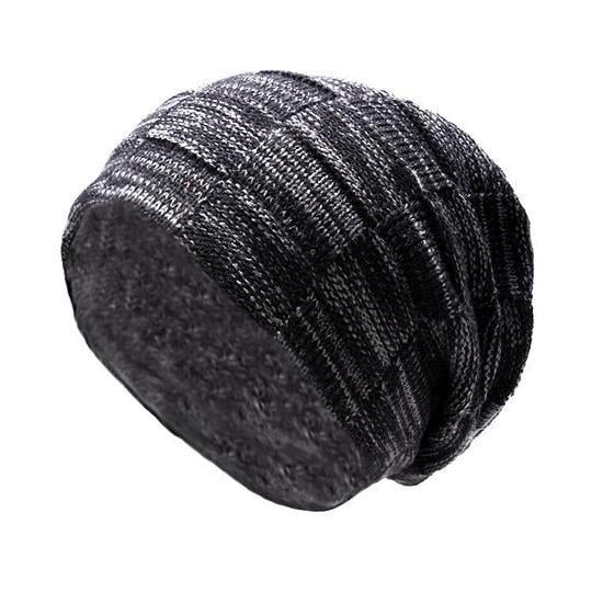 Ensemble bonnet et écharpe en tricot chaud