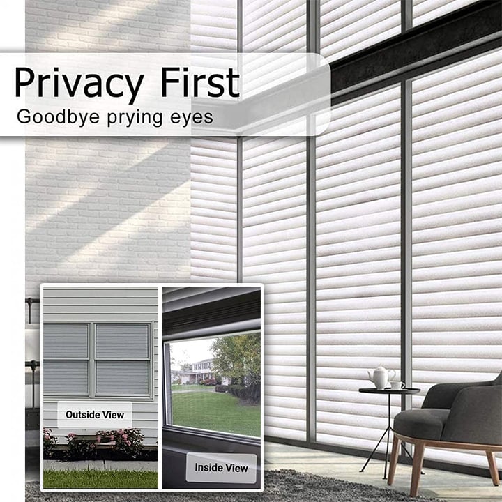 (🌸Spring Hot Sale Now-49% Off❤)Imitation Blinds One-Way Perspective Glass Film🔥Discretionary tailoring🔥