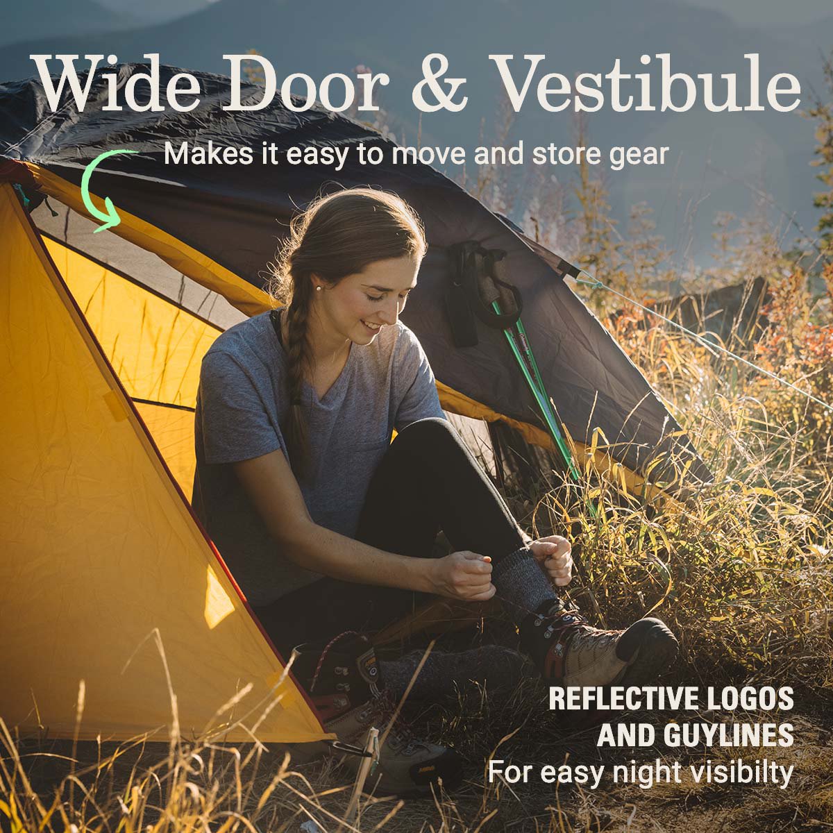 PEAK1™ 1-Person Backpacking Tent​