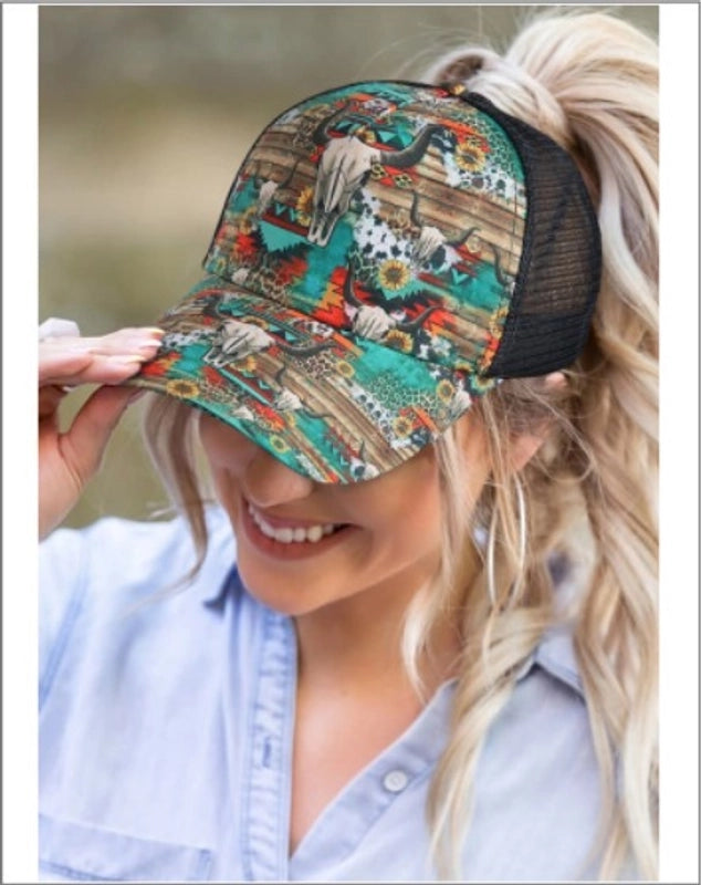 Unisex Casual Minimalist Stripe Lattice Flower Curved Eaves Baseball Cap