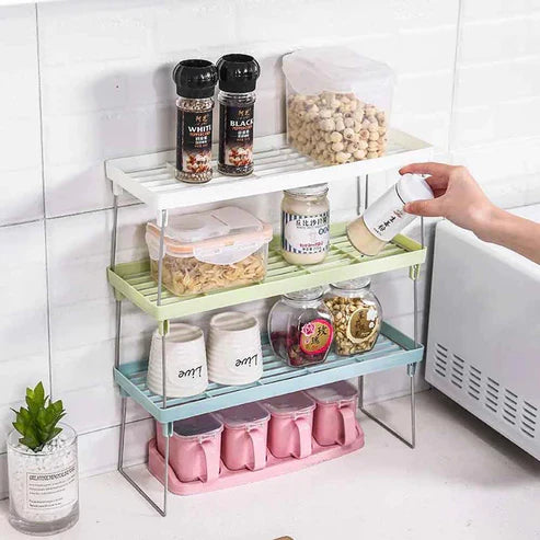 Kitchen Standing Counter Top Shelf