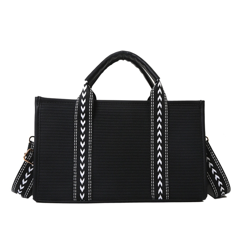 Women's All Seasons Pu Leather Solid Color Basic Square Zipper Handbag