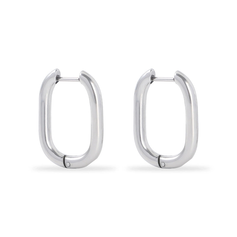 1 Pair Fashion Geometric Plating 201 Stainless Steel 18K Gold Plated Earrings