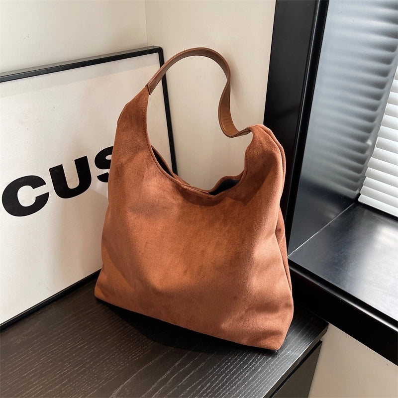 Women's Shoulder Bag Large Capacity Tote Bag Fashionable Niche Built-in Small Bag
