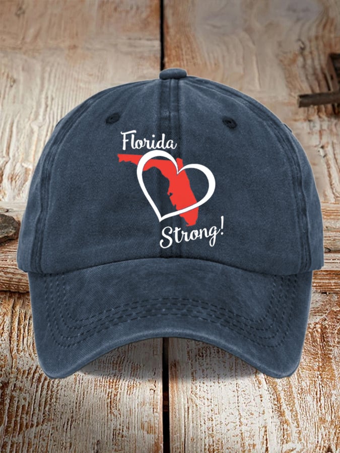 Unisex Florida Strong Print Hat