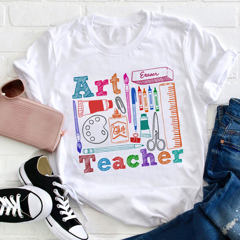 Art Teacher's Life Teacher T-Shirt