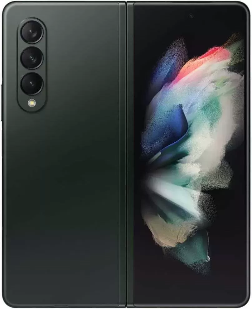 Galaxy Z Fold 3 5G Factory Unlocked Android Cell Phone US Version Smartphone Tablet 2-in-1 Foldable Dual Screen Under Display Camera 256GB Storage, Phantom Black (Renewed)