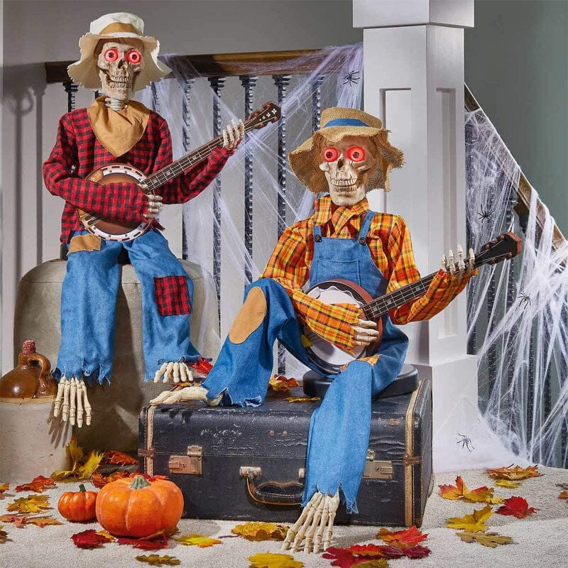 🔥HOT SALE NOW 50% OFF 🎁Dueling Banjo Dancing Skeletons