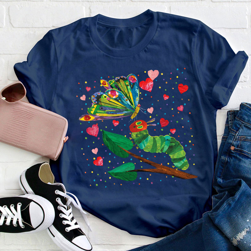 Sweet Caterpillar Teacher T-Shirt