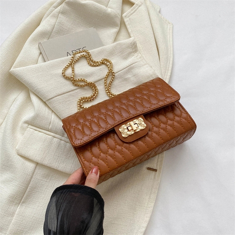 Women's All Seasons Pu Leather Streetwear Square Bag