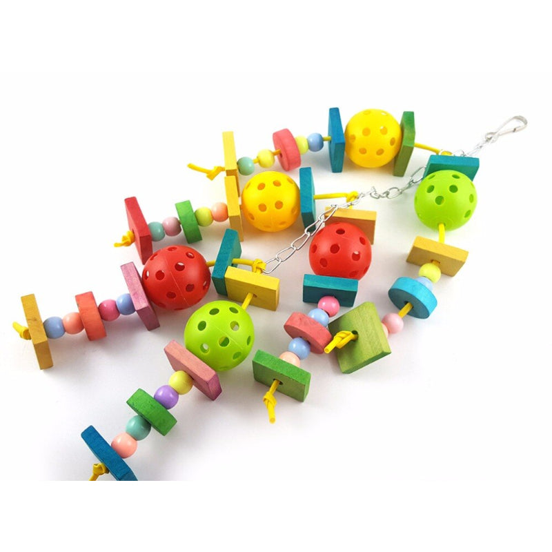 Colourful Chew Toys For Parrots