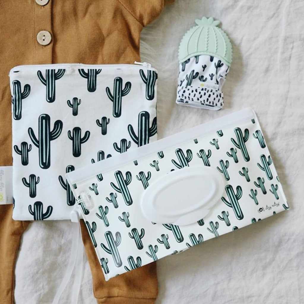 Take & Travel Pouch? Reusable Wipes Case