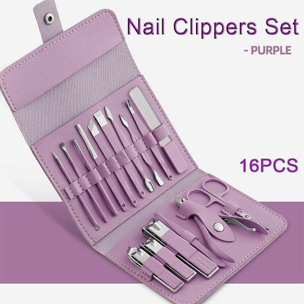 Nail Clippers Portable Set (12/16pcs)