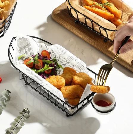 Snacks Buckets & Restaurant Style Serving Platter