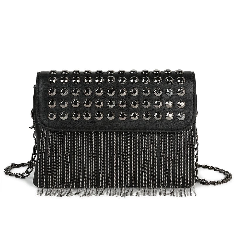 Women's Small All Seasons Pu Leather Solid Color Streetwear Square Magnetic Buckle Shoulder Bag