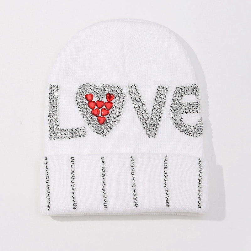 Unisex IG Style Love Letter Eaveless Beanie Hat