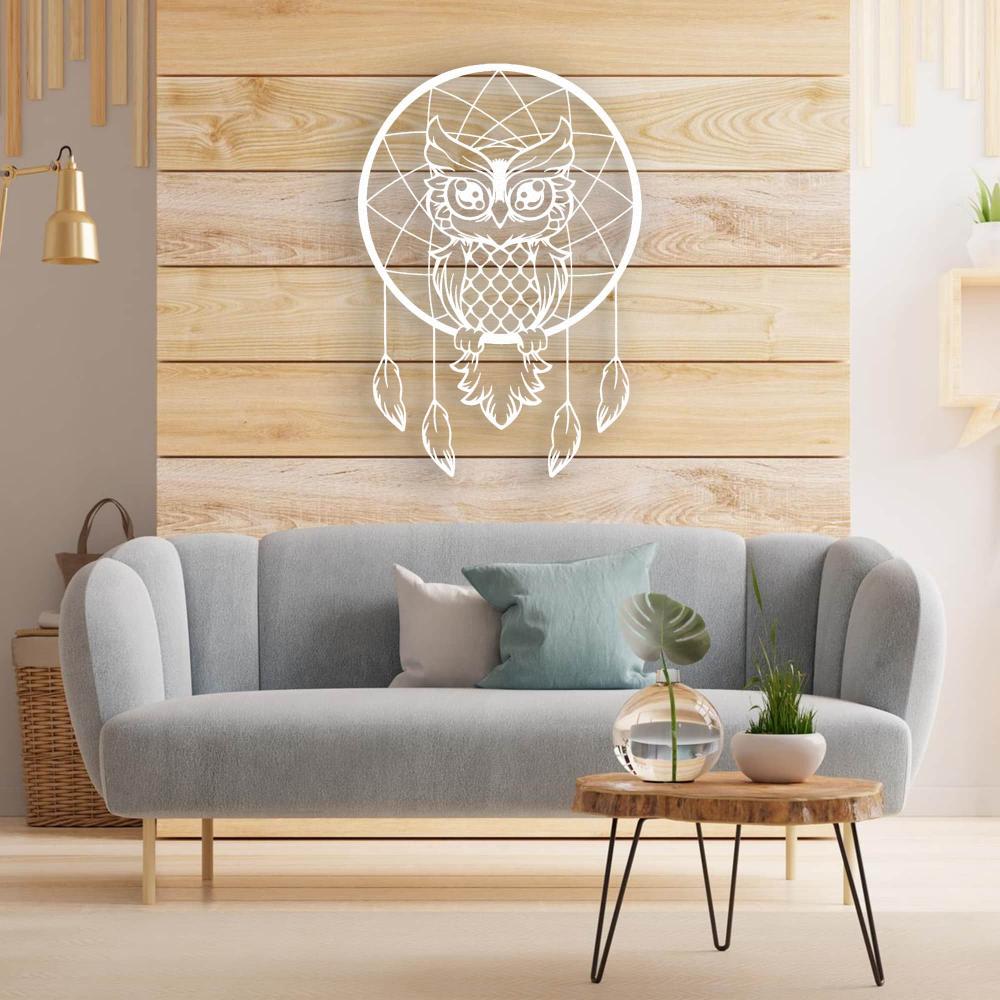 Wise Owl Line Art
