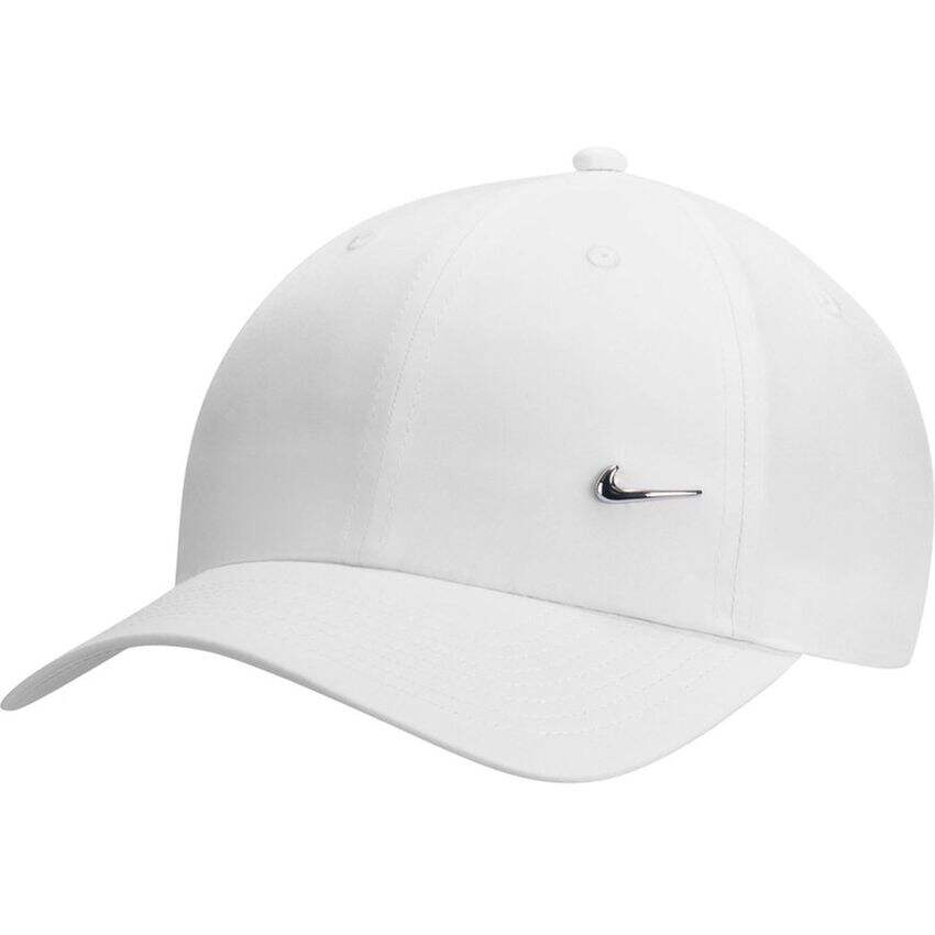 Wxl-Gorra Hombre Nike Sportwear Drifit H86 Metal Swoosh Cap-Blanco