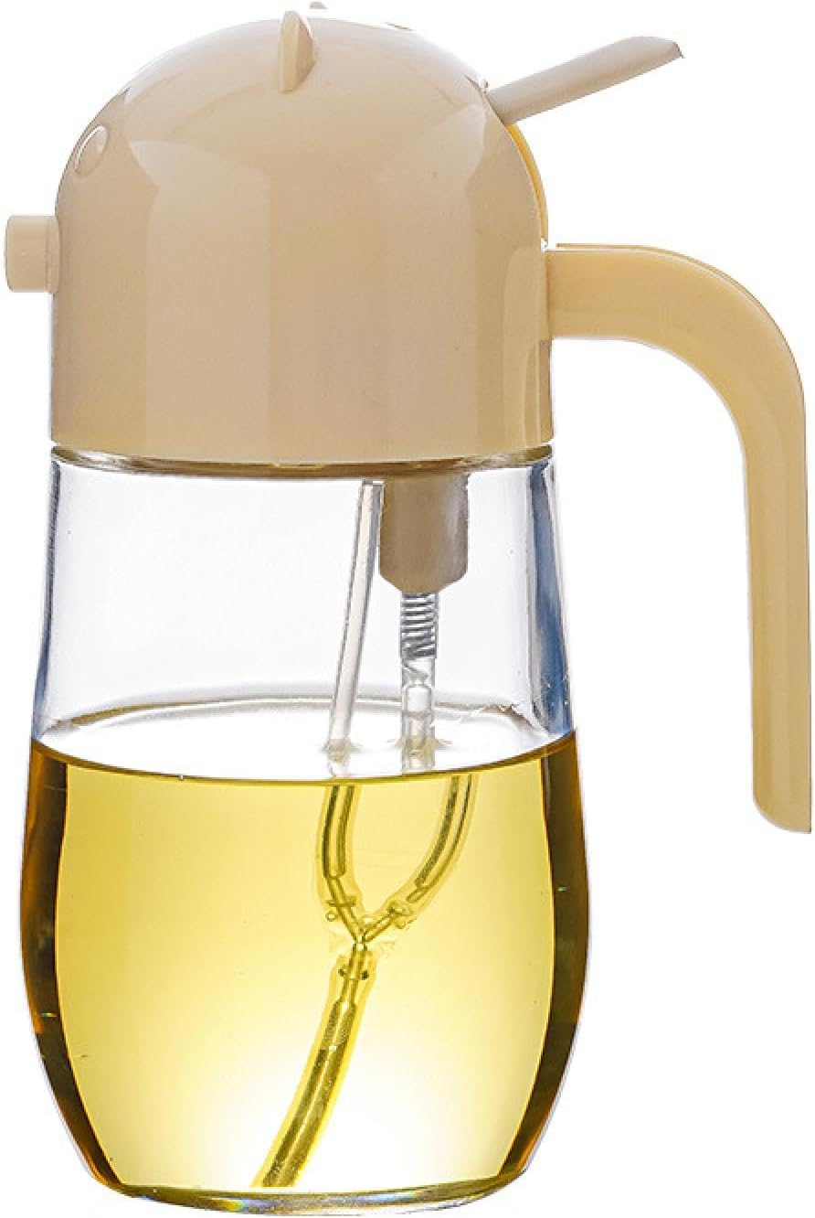 580ml Glass Oil Bottle Kitchen Cooking Oil Sprayer. Oil Sprayer Container