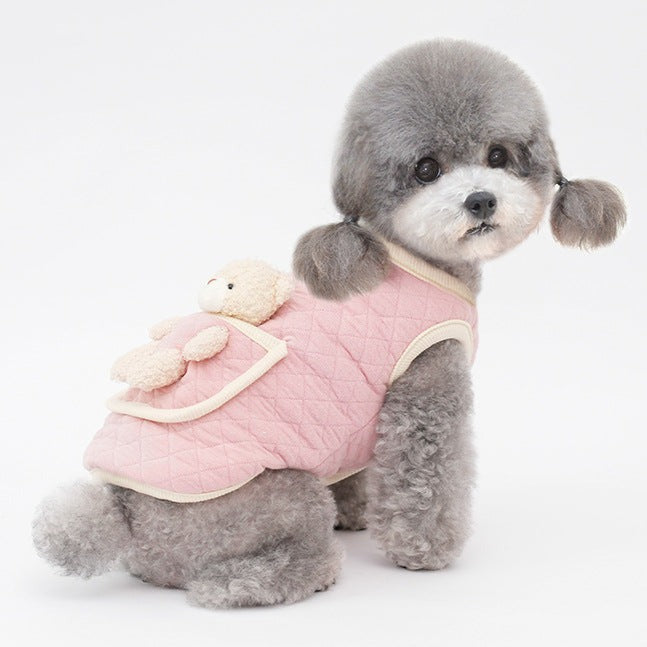 Pocket Bear Design Dog Cat Jacket Vest