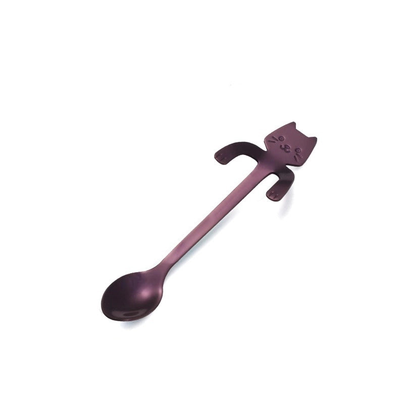 2 Pieces Casual Cartoon Stainless Steel Spoon