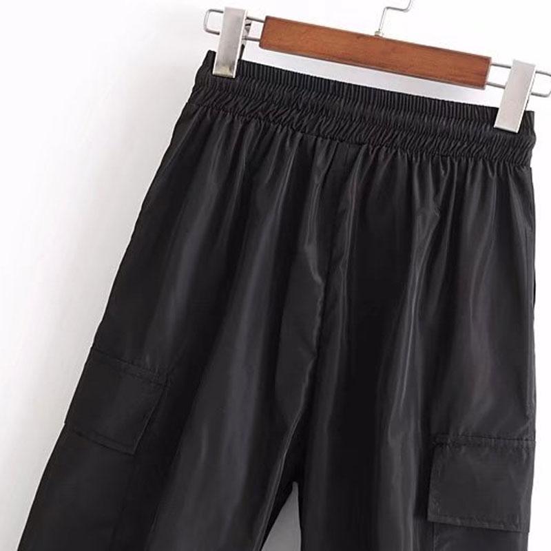 High Waisted Single Stripe Trouser
