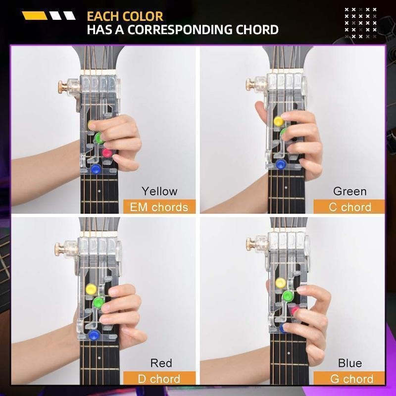 【2022 🔥 Hot Sale】Guitar Chord Assisted Learning Tools